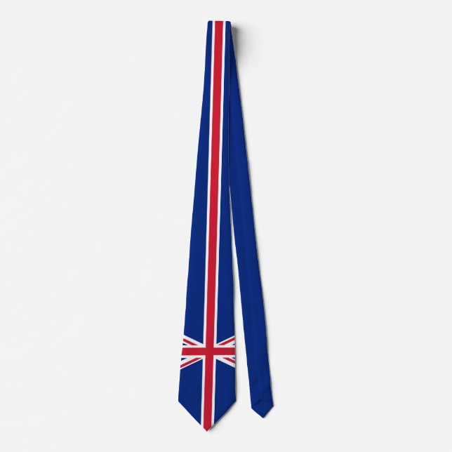 Flag of the United Kingdom pattern Tie (Front)