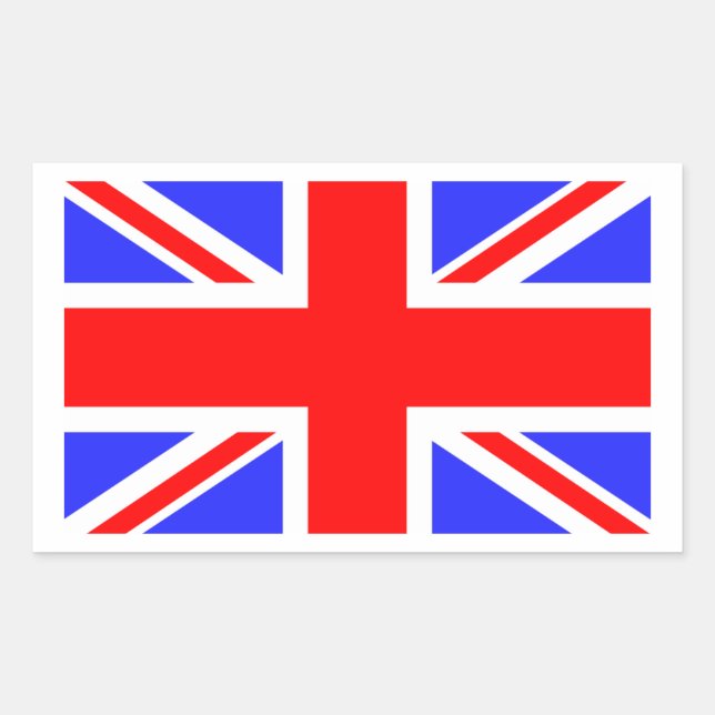 Flag of the United Kingdom Sticker (Front)