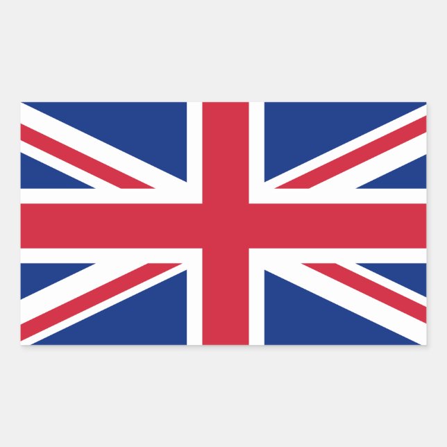Flag of the United Kingdom Sticker (Front)