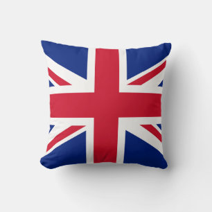 Flag of the United Kingdom Throw Pillow