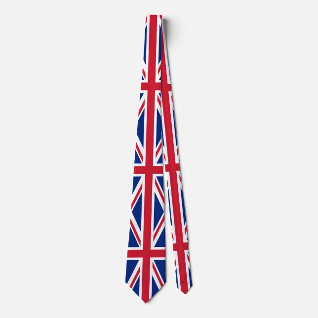 Flag of the United Kingdom Tie (Front)