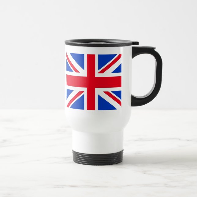 Flag of the United Kingdom Travel Mug (Right)