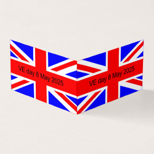 Flag of the United Kingdom VE day 2025