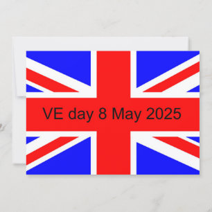 Flag of the United Kingdom VE day 2025