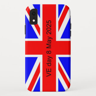 Flag of the United Kingdom VE day 2025 iPhone XR Case