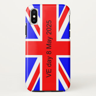 Flag of the United Kingdom VE day 2025 Case-Mate iPhone Case