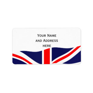 Flag of the United Kingdom + your ideas Label