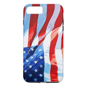 Flag of the United States Abstract Impressionism Case-Mate iPhone Case
