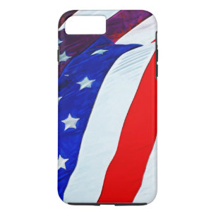 Flag of the United States Abstract Impressionism iPhone 8 Plus/7 Plus Case
