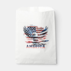 Flag of the United States. America Favour Bag