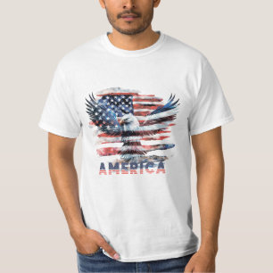 Flag of the United States. America T-Shirt