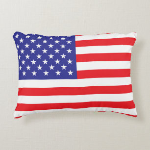 Flag of the United States of America Accent Pillow