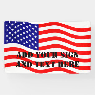 Flag of the United States of America - your ideas Banner