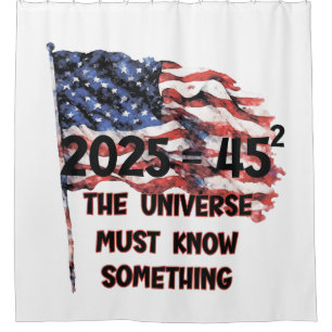 Flag of the United States. President Donald Trump.