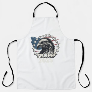 Flag of the United States.President Donald Trump.R Apron