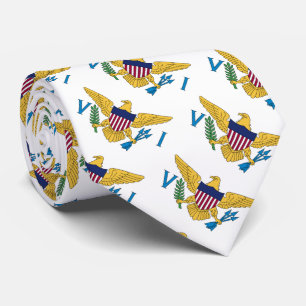 Flag of the United States Virgin Islands Tie