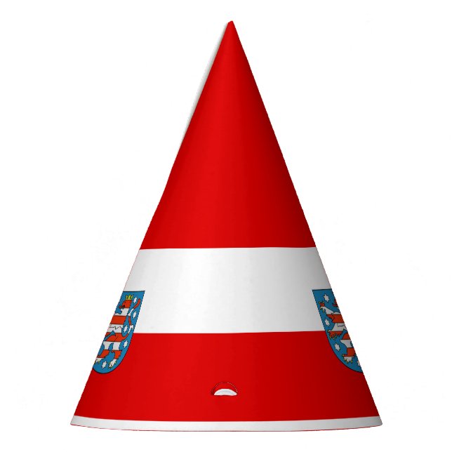 Flag of Thuringia Party Hat (Left)