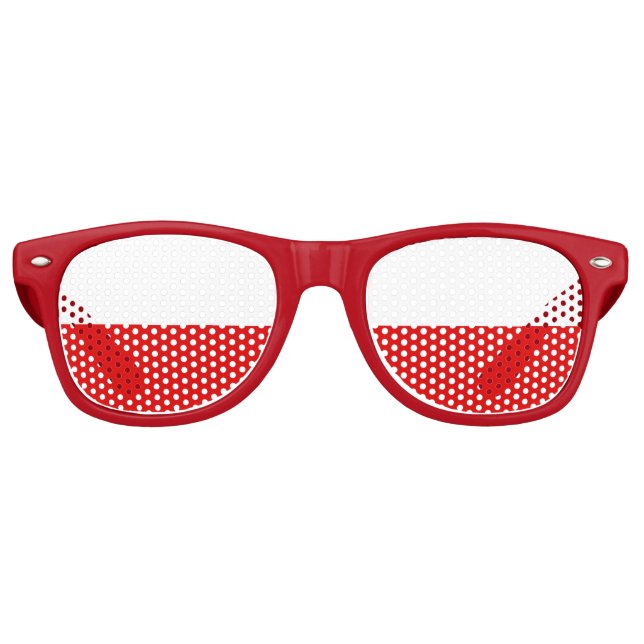 Flag of Thuringia Retro Sunglasses (Front)