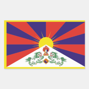 Flag of Tibet Sticker