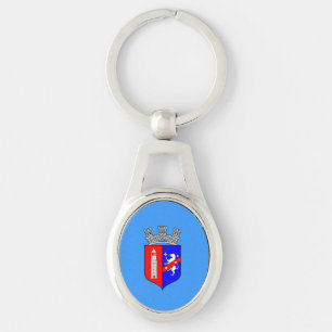 Flag of Tirana, Albania Keychain