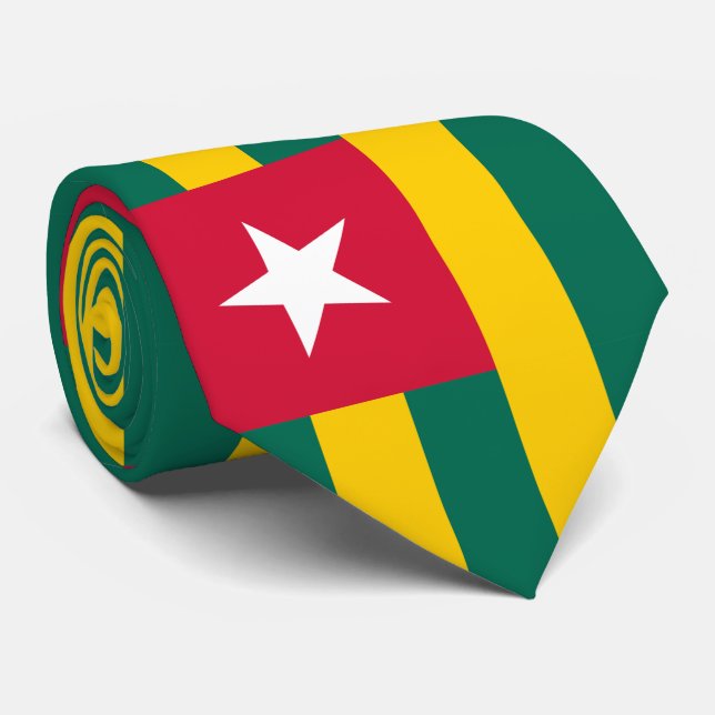 Flag of Togo Tie (Rolled)