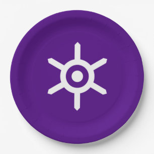 Flag of Tokyo (Japanese Capital City) Paper Plate