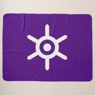 Flag of Tokyo (Japanese Capital City) Sherpa Blanket