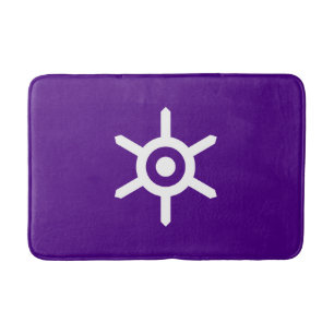 Flag of Tokyo prefecture, Japan Bath Mat