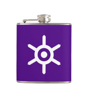 Flag of Tokyo prefecture, Japan Hip Flask