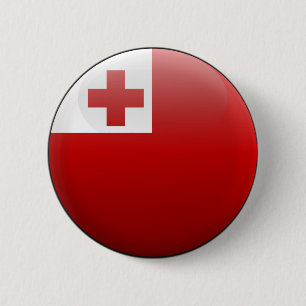 Flag of Tonga 2 Inch Round Button