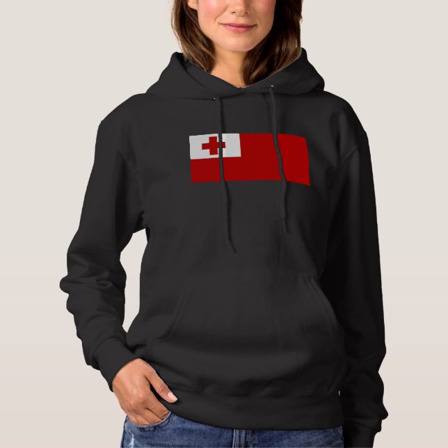 Flag of Tonga Hoodie (Front)