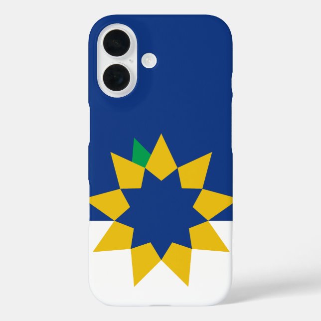 Flag of Topeka, Kansas Case-Mate iPhone Case (Back)