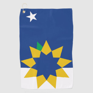 Flag of Topeka, Kansas Golf Towel