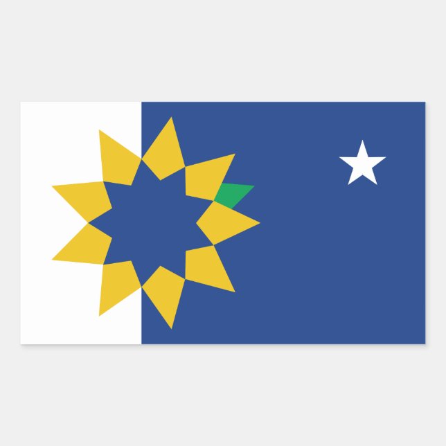 Flag of Topeka, Kansas Sticker (Front)