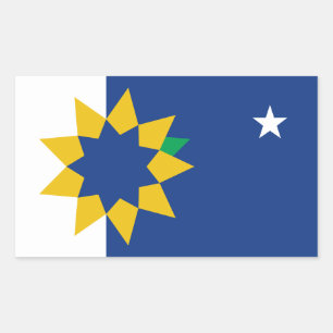 Flag of Topeka, Kansas Sticker