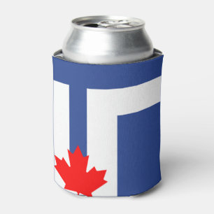 Flag of Toronto, Ontario Can Cooler