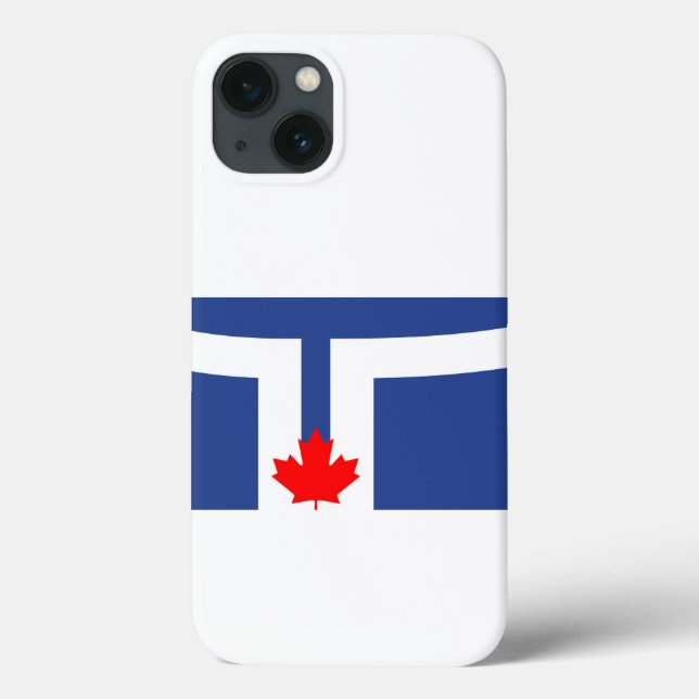 Flag of Toronto, Ontario Case-Mate iPhone Case (Back)