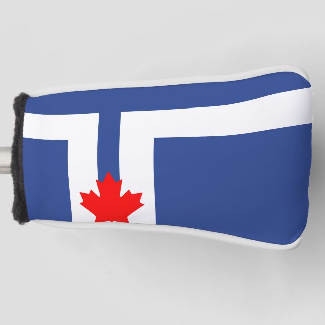 Flag of Toronto, Ontario Golf Head Cover (Front)