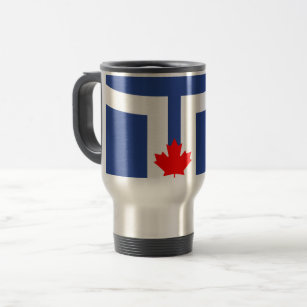 Flag of Toronto, Ontario Travel Mug