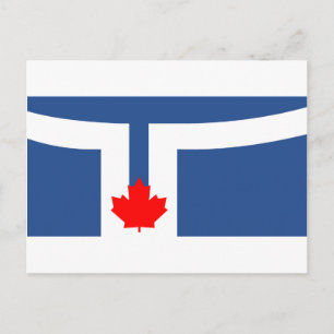 Flag of Toronto Postcard
