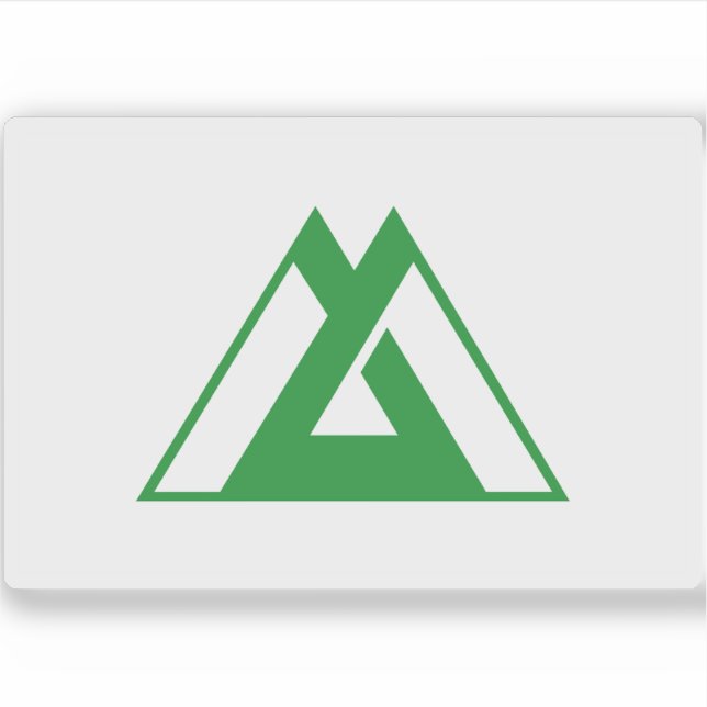 Flag of Toyama Prefecture, Japan (Front)