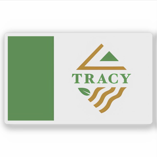 Flag of Tracy, California, USA (Front)