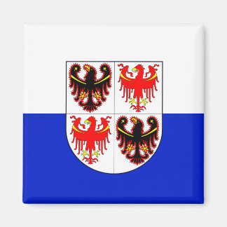 Flag of Trentino-Alto Adige (Italy)  Magnet