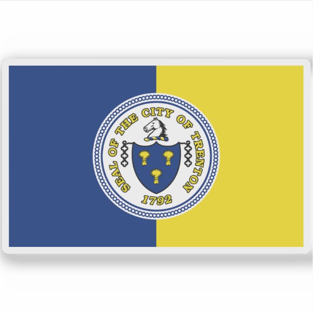 Flag of Trenton, New Jersey (Front)