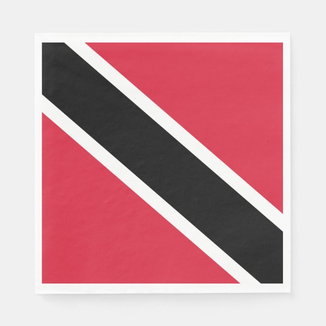 Flag of Trinidad and Tobago Napkin (Front)