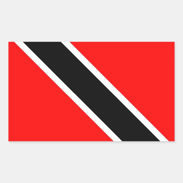 Flag of Trinidad and Tobago Sticker (Front)