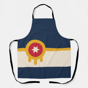 Flag of Tulsa, Oklahoma Apron