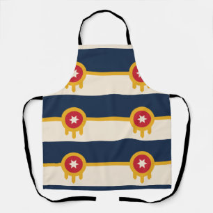 Flag of Tulsa, Oklahoma Apron