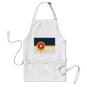 Flag of Tulsa, Oklahoma Standard Apron
