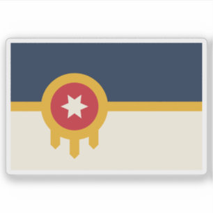 Flag of Tulsa, Oklahoma, USA